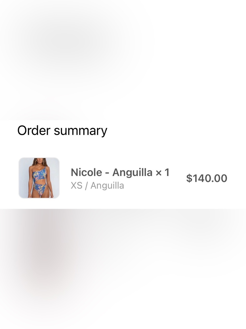 Skatie Nicole One-Shoulder cutout one-piece in Anguilla print - Picture 5 of 5